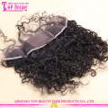 Best selling high quality 100% unprocessed virgin peruvian hair silk base lace frontal closure